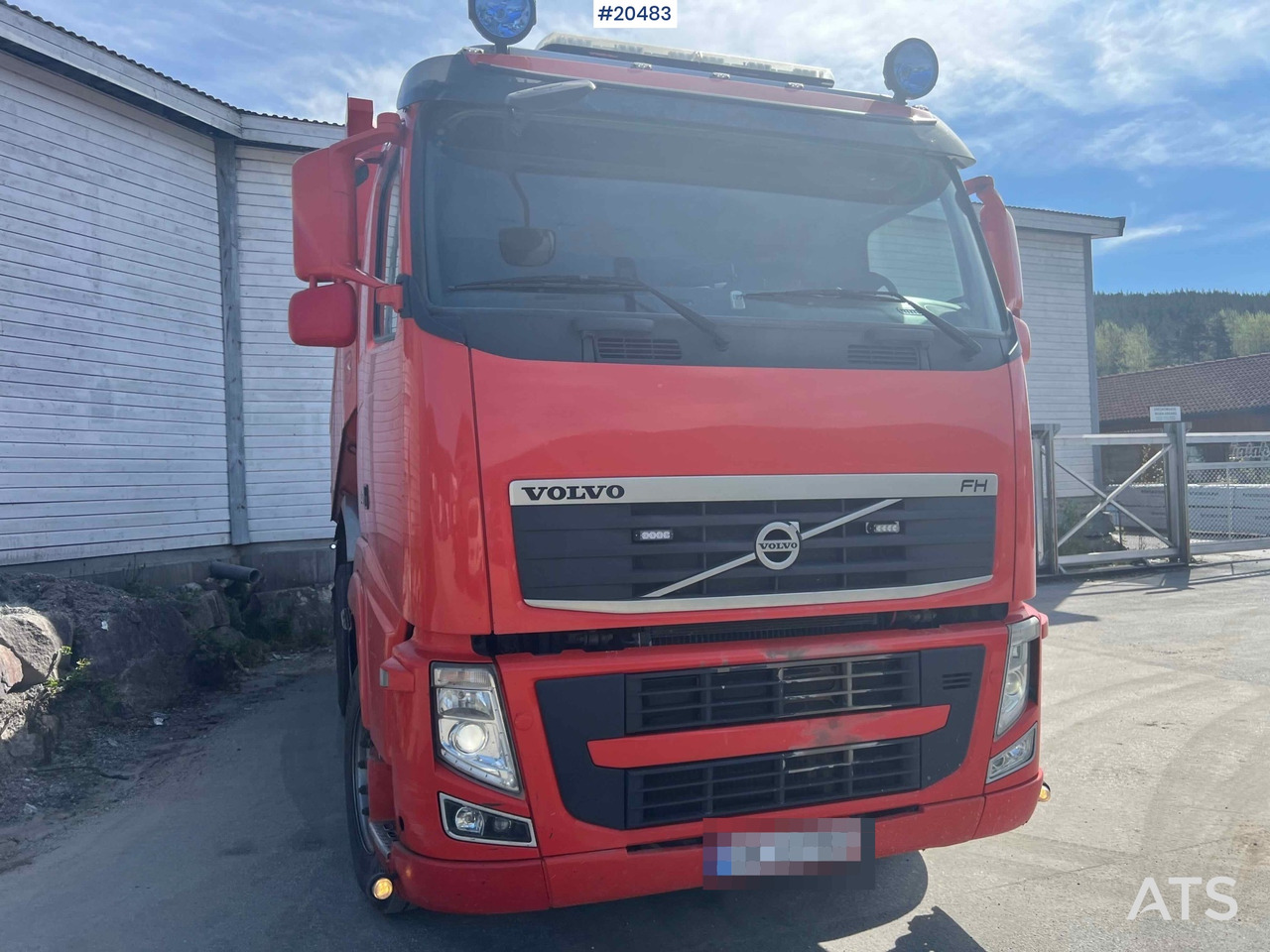 Kipper vrachtwagen Volvo FH13 540: afbeelding 8