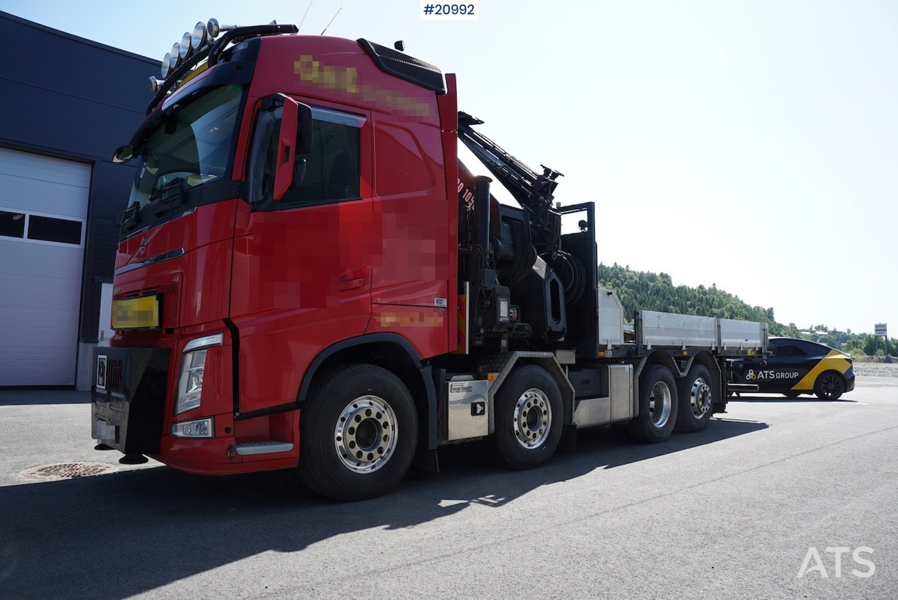 Volvo FH500 - Kraanwagen, Vrachtwagen met open laadbak: afbeelding 1 Volvo FH500 - Kraanwagen, Vrachtwagen met open laadbak: afbeelding 1