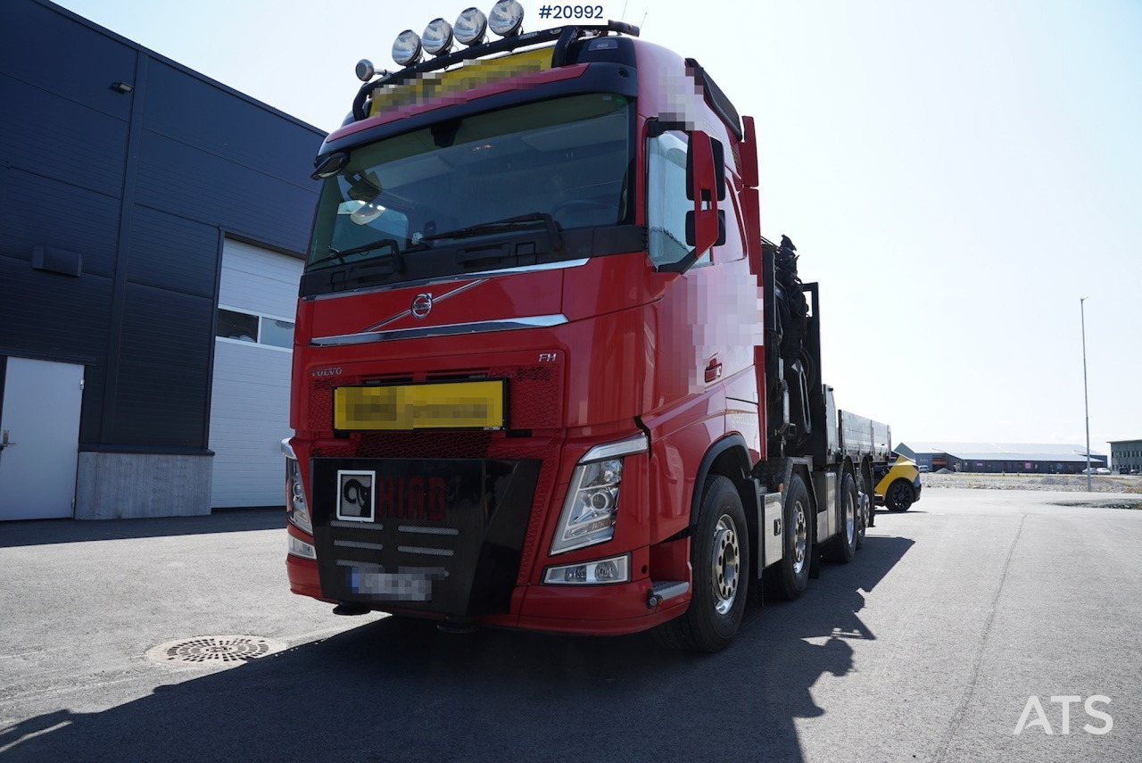 Volvo FH500 - Kraanwagen, Vrachtwagen met open laadbak: afbeelding 2 Volvo FH500 - Kraanwagen, Vrachtwagen met open laadbak: afbeelding 2