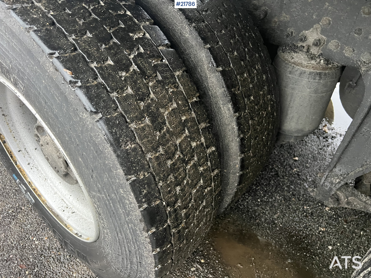 Kipper vrachtwagen Volvo FH540 8x4 asfaltbil m/ mtdk k218 2 akslet asfalthenger: afbeelding 22