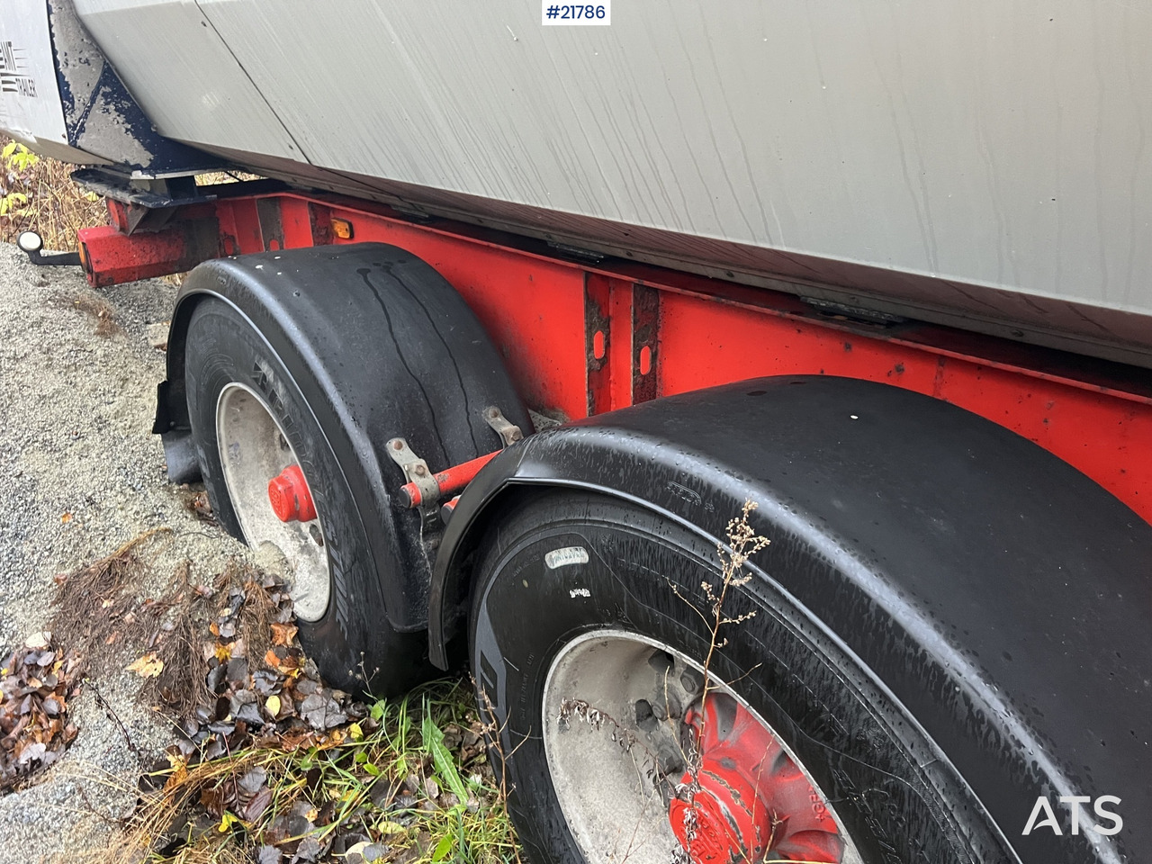 Kipper vrachtwagen Volvo FH540 8x4 asfaltbil m/ mtdk k218 2 akslet asfalthenger: afbeelding 47