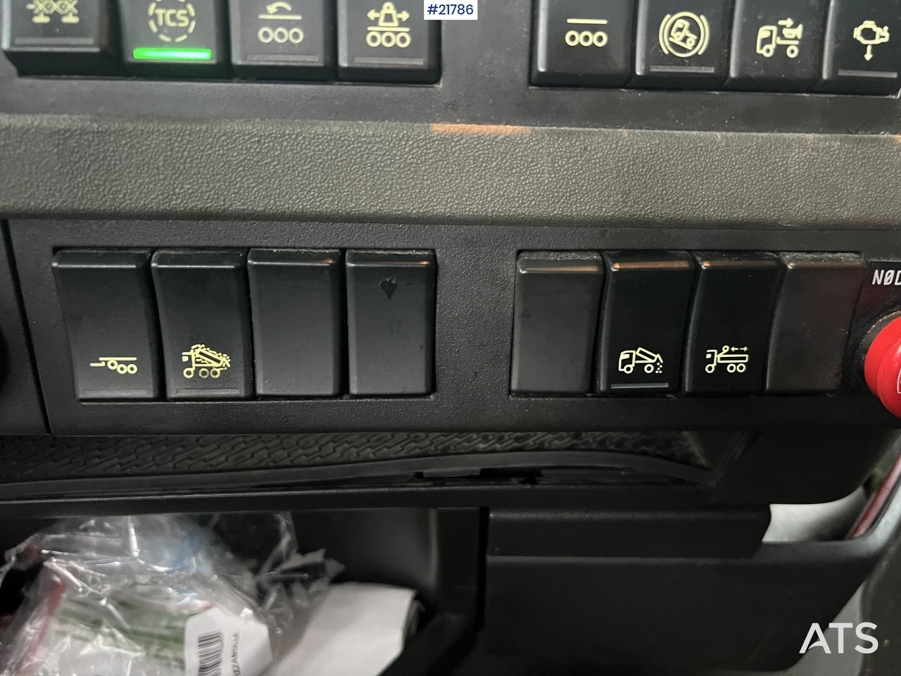 Kipper vrachtwagen Volvo FH540 8x4 asfaltbil m/ mtdk k218 2 akslet asfalthenger: afbeelding 38