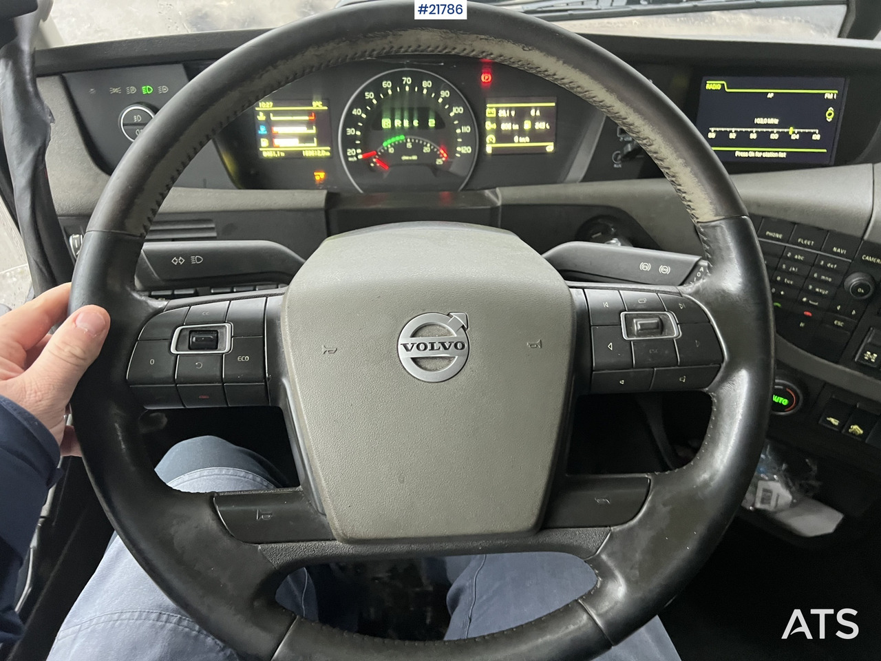 Kipper vrachtwagen Volvo FH540 8x4 asfaltbil m/ mtdk k218 2 akslet asfalthenger: afbeelding 30