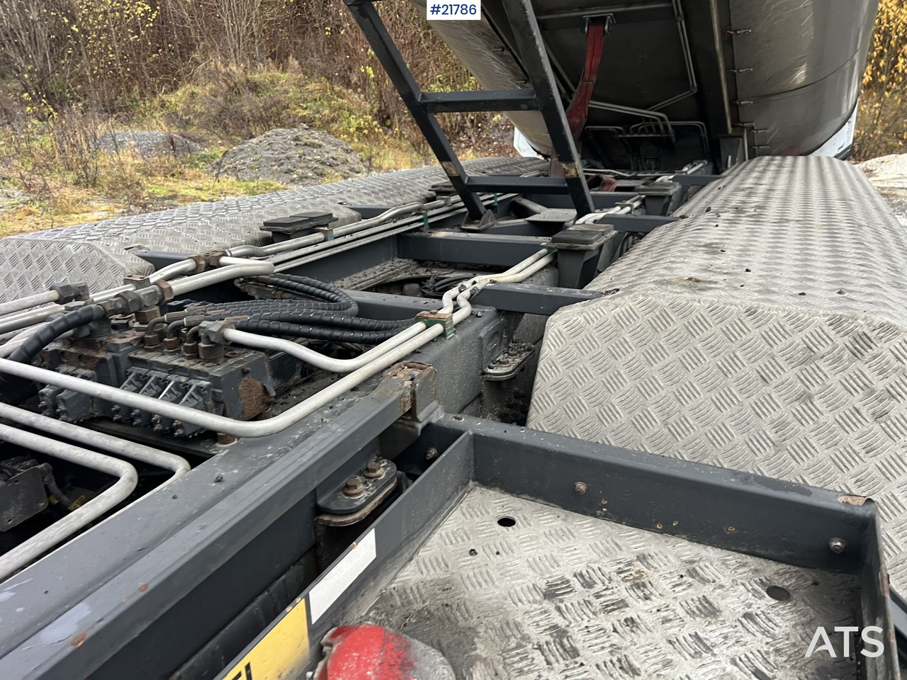 Kipper vrachtwagen Volvo FH540 8x4 asfaltbil m/ mtdk k218 2 akslet asfalthenger: afbeelding 17