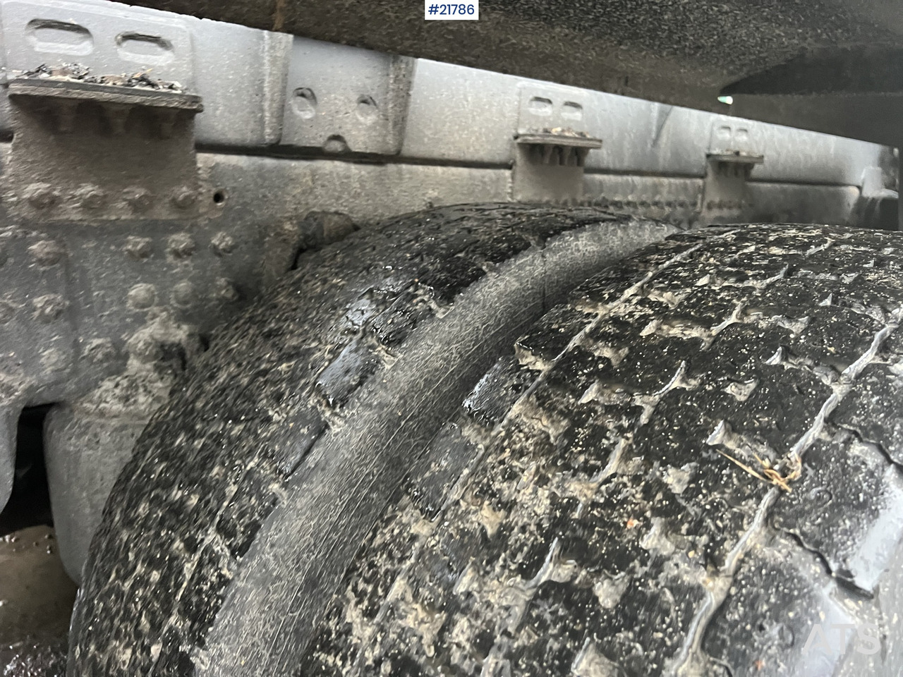 Kipper vrachtwagen Volvo FH540 8x4 asfaltbil m/ mtdk k218 2 akslet asfalthenger: afbeelding 25