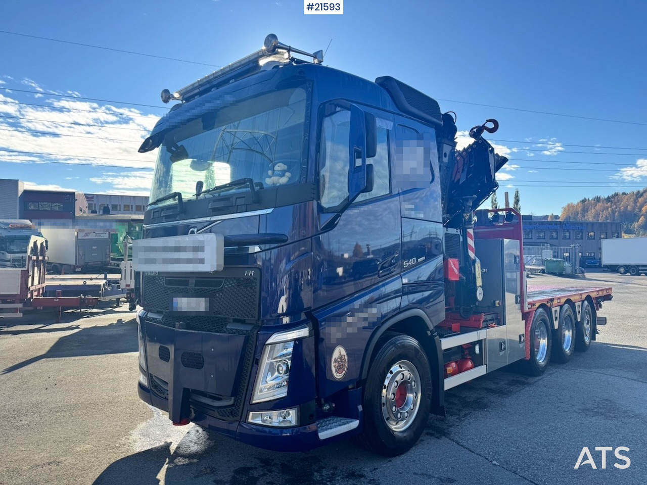 Volvo FH540 Kombibil - Kraanwagen: afbeelding 1 Volvo FH540 Kombibil - Kraanwagen: afbeelding 1