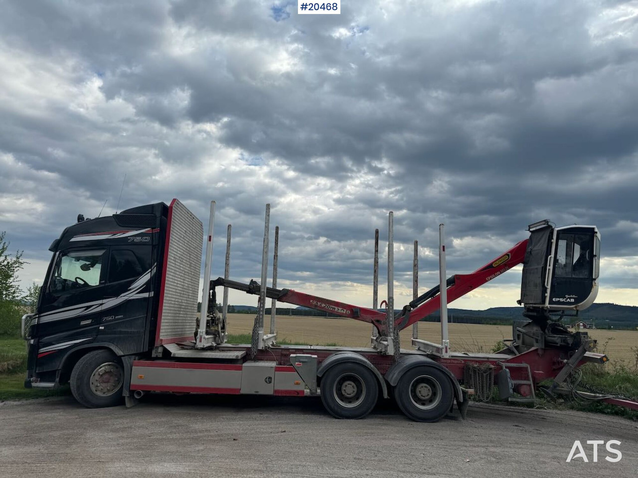 Volvo FH750 - Houttransport: afbeelding 2 Volvo FH750 - Houttransport: afbeelding 2