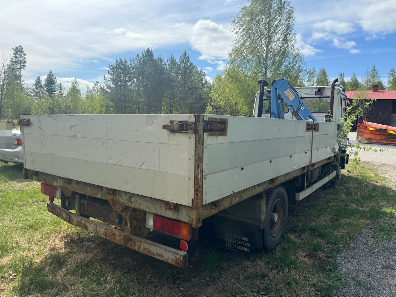 Volvo FL4 - Vrachtwagen met open laadbak, Kraanwagen: afbeelding 5 Volvo FL4 - Vrachtwagen met open laadbak, Kraanwagen: afbeelding 5