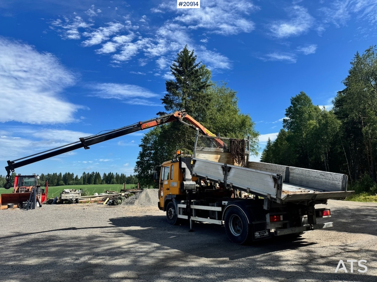 Volvo FL6 - Kipper vrachtwagen, Kraanwagen: afbeelding 5 Volvo FL6 - Kipper vrachtwagen, Kraanwagen: afbeelding 5