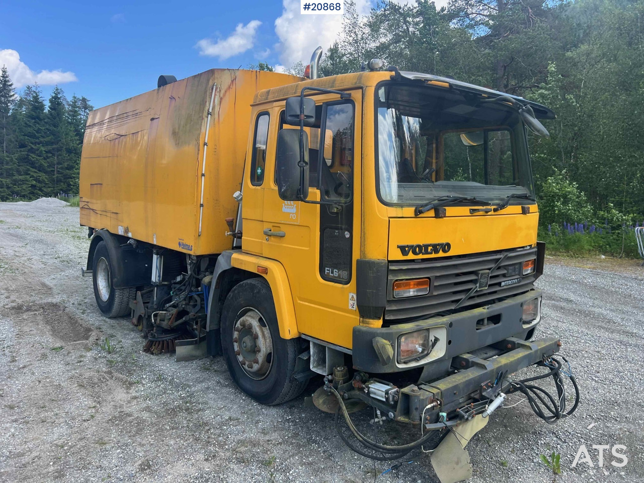 Volvo FL616 - Veegwagen: afbeelding 2 Volvo FL616 - Veegwagen: afbeelding 2