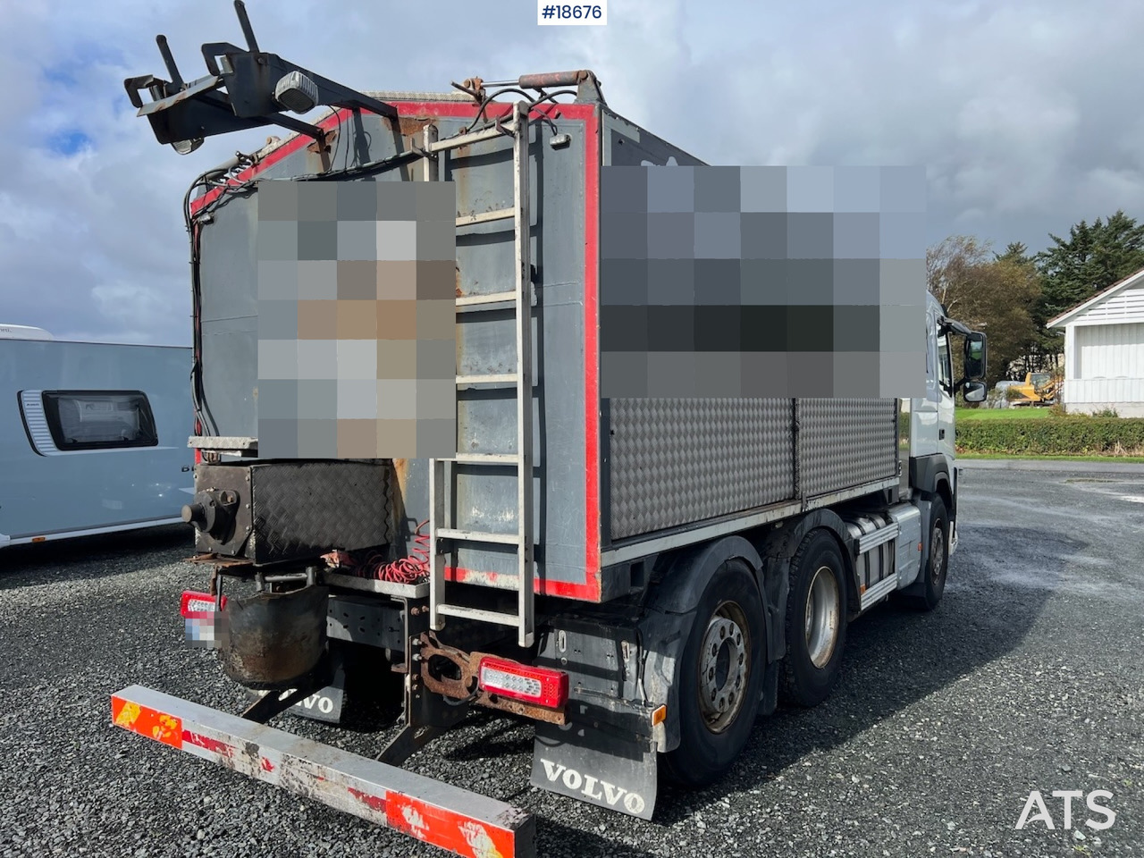 Kipper vrachtwagen Volvo FM-370: afbeelding 9