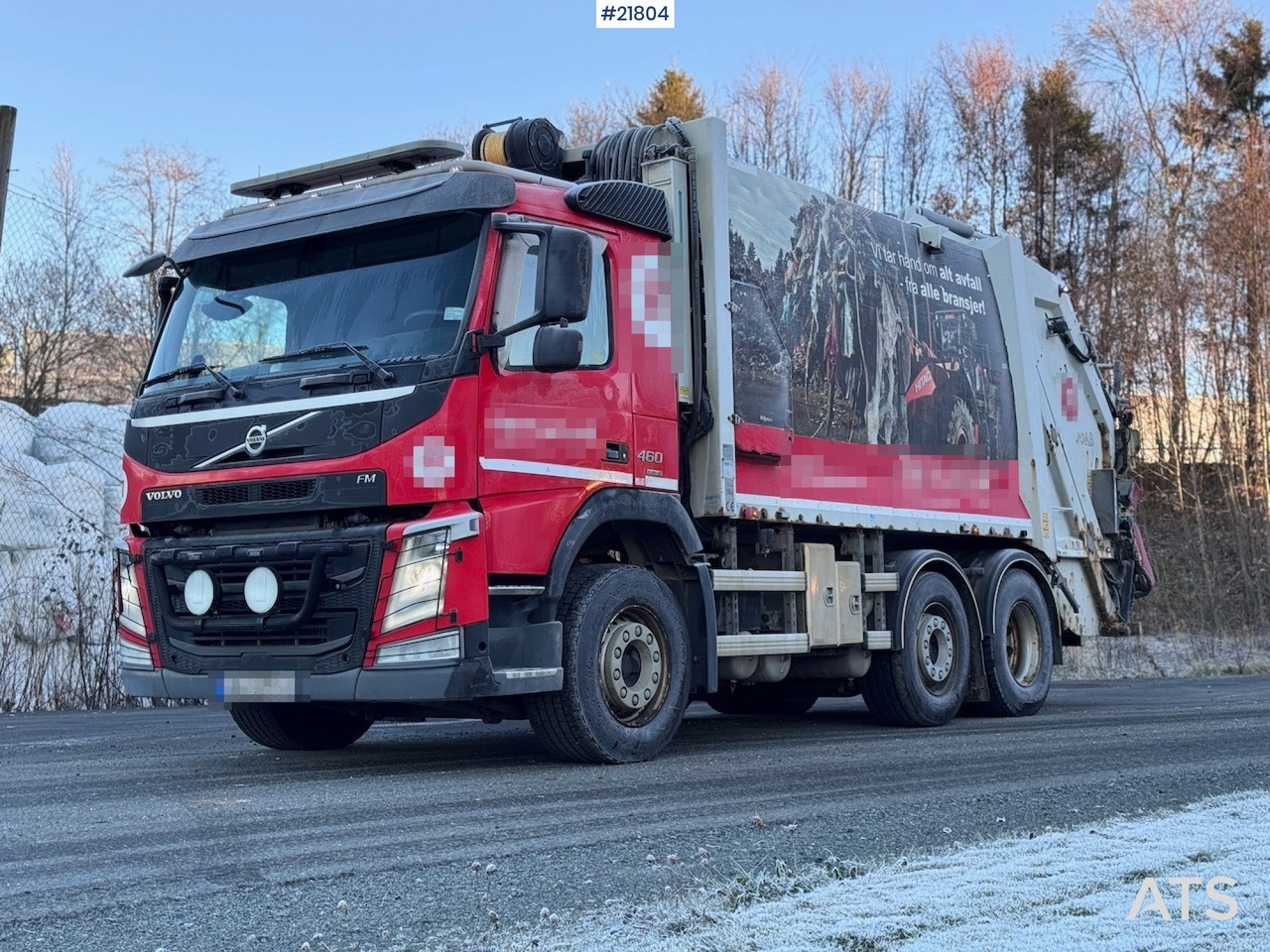Volvo FM460 6x2 komprimatorbil med Joab 1-kammer - Vuilniswagen: afbeelding 1 Volvo FM460 6x2 komprimatorbil med Joab 1-kammer - Vuilniswagen: afbeelding 1