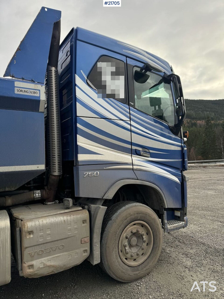 Kipper vrachtwagen Volvo Fh16 6x4 Brøyterigget Tippbil SE VIDEO: afbeelding 34