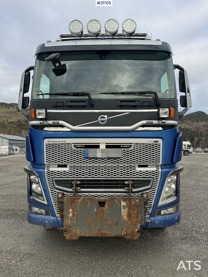 Kipper vrachtwagen Volvo Fh16 6x4 Brøyterigget Tippbil SE VIDEO: afbeelding 9