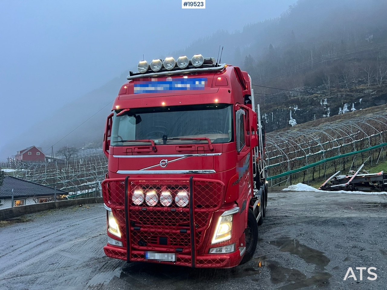 Volvo Fh540 8x4 Tømmerbil m/ 2016 M110L80 Palfinger krane og tømmerklype - Houttransport: afbeelding 1 Volvo Fh540 8x4 Tømmerbil m/ 2016 M110L80 Palfinger krane og tømmerklype - Houttransport: afbeelding 1