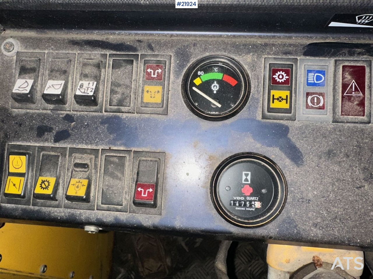 Wiellader Volvo L70 hjullaster med klappvinge, pallegafler og planeringsskuffe: afbeelding 23