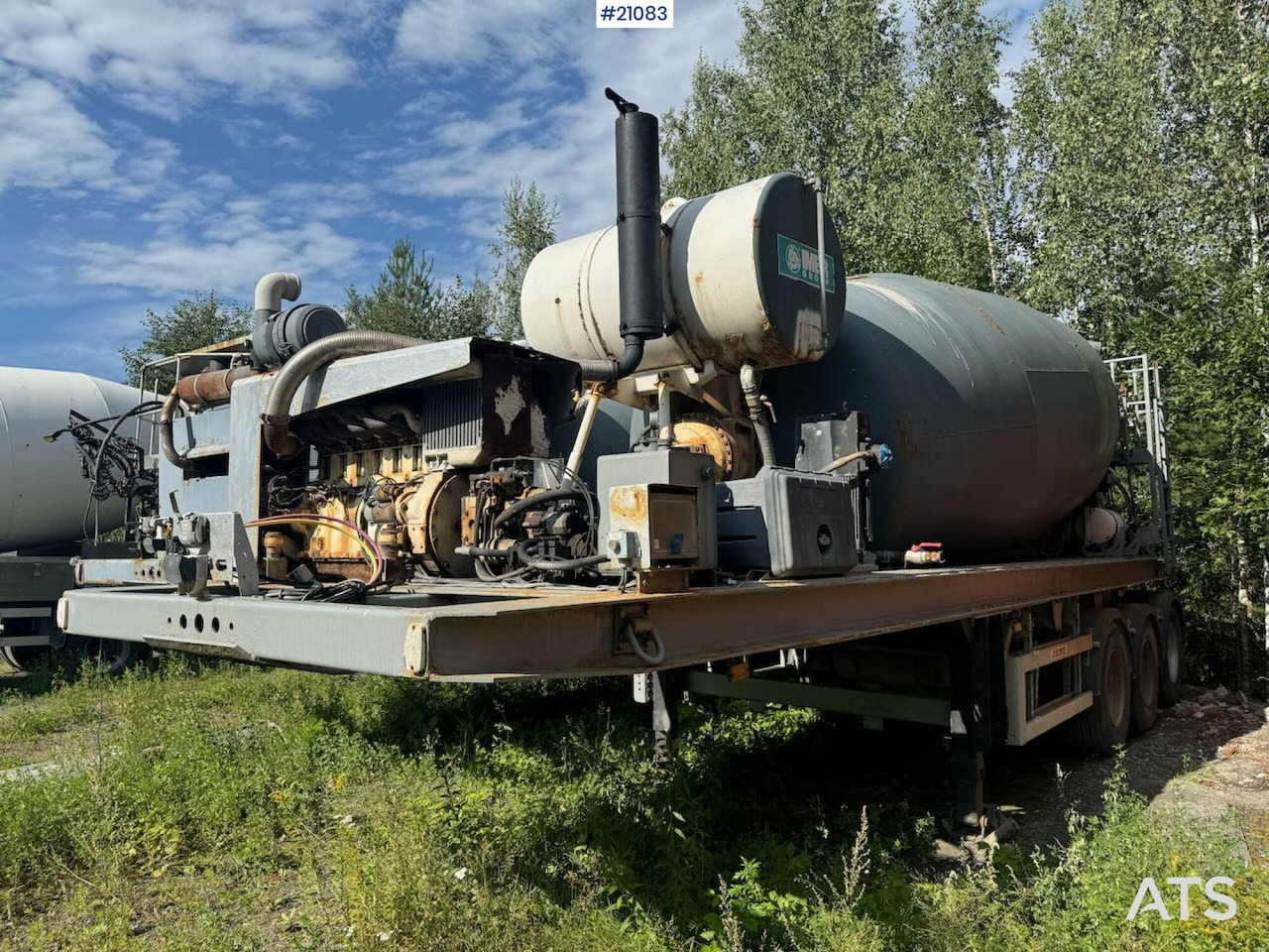 Zorzi Zorzi imer Betongtralle - Betonmixer oplegger: afbeelding 1 Zorzi Zorzi imer Betongtralle - Betonmixer oplegger: afbeelding 1
