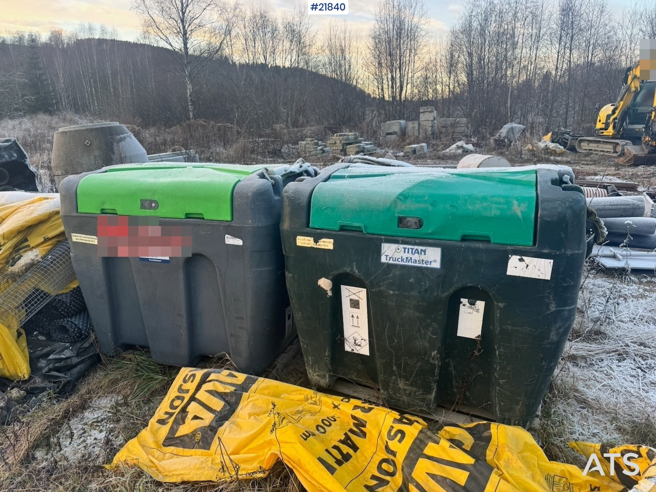 Dieseltanker med Pumpe. - Opslagtank: afbeelding 1 Dieseltanker med Pumpe. - Opslagtank: afbeelding 1