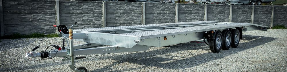 Boro nowa LAWETA Indiana, bardzo solidna 8,50m! - Autotransport aanhangwagen: afbeelding 1 Boro nowa LAWETA Indiana, bardzo solidna 8,50m! - Autotransport aanhangwagen: afbeelding 1