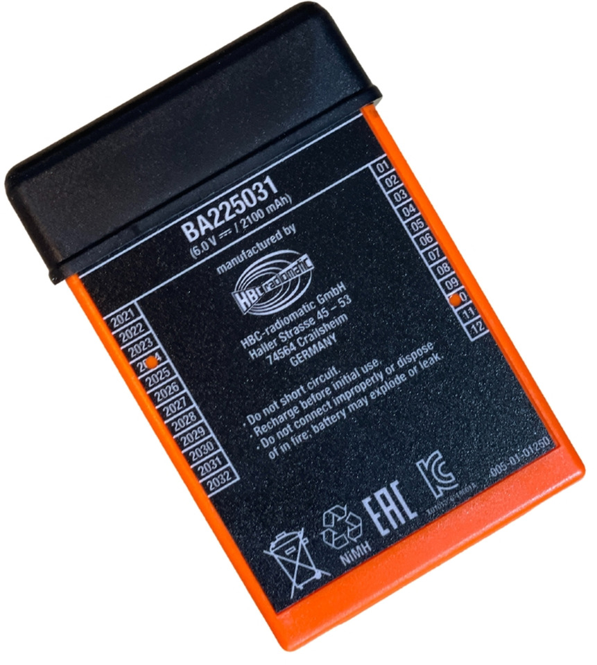 Batería original Hbc BA225030 - Batterij voor Autolaadkraan: afbeelding 1 Batería original Hbc BA225030 - Batterij voor Autolaadkraan: afbeelding 1
