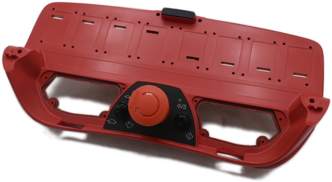 Carcasa superior mando Scanreco roja RC400 - Elektrisch systeem voor Autolaadkraan: afbeelding 3 Carcasa superior mando Scanreco roja RC400 - Elektrisch systeem voor Autolaadkraan: afbeelding 3