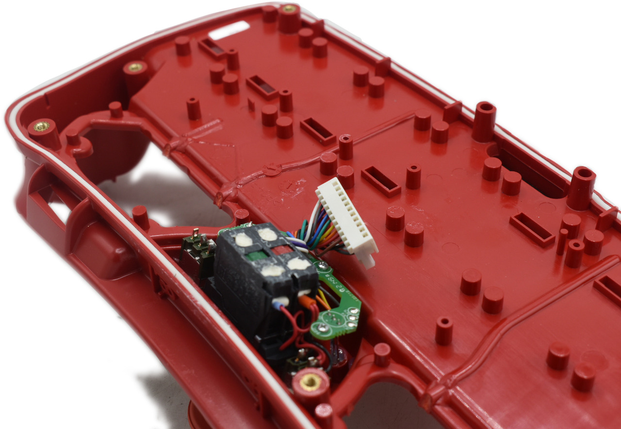 Carcasa superior mando Scanreco roja RC400 - Elektrisch systeem voor Autolaadkraan: afbeelding 4 Carcasa superior mando Scanreco roja RC400 - Elektrisch systeem voor Autolaadkraan: afbeelding 4
