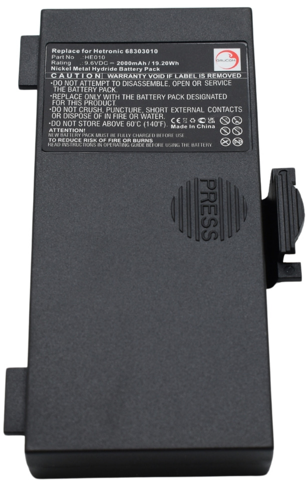 Compatible battery Hetronic 68303000, 68303010, FBH-1200, FUA-07, HE010 - Batterij voor Autolaadkraan: afbeelding 3 Compatible battery Hetronic 68303000, 68303010, FBH-1200, FUA-07, HE010 - Batterij voor Autolaadkraan: afbeelding 3