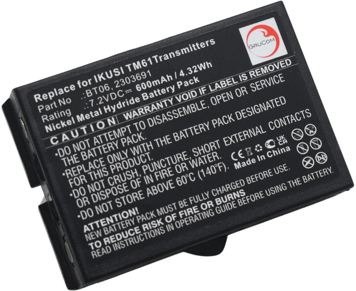 Compatible battery Ikusi 2303691, BT06 - Batterij voor Autolaadkraan: afbeelding 3 Compatible battery Ikusi 2303691, BT06 - Batterij voor Autolaadkraan: afbeelding 3