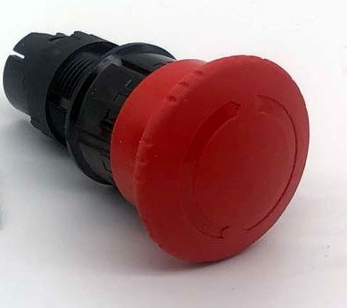 Emergency stop button with contact RC400 Mini - Elektrisch systeem voor Autolaadkraan: afbeelding 1 Emergency stop button with contact RC400 Mini - Elektrisch systeem voor Autolaadkraan: afbeelding 1
