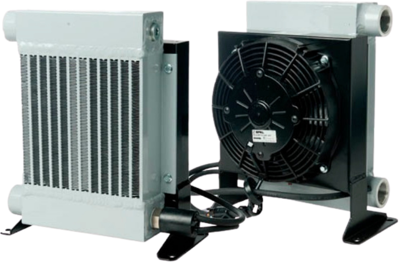 Oil cooler EA-210 - Koelsysteem voor Autolaadkraan: afbeelding 1 Oil cooler EA-210 - Koelsysteem voor Autolaadkraan: afbeelding 1