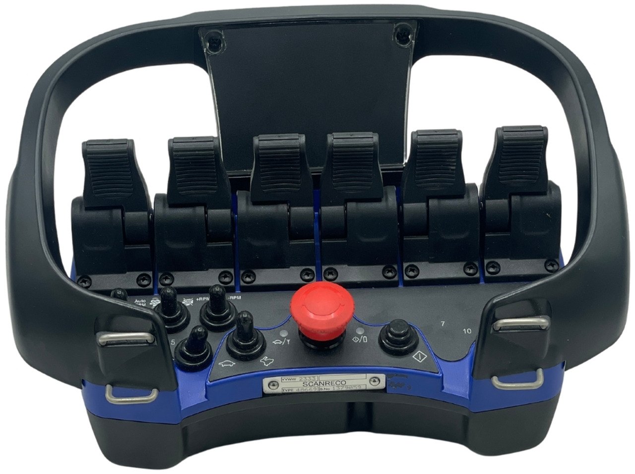 Remote control Scanreco for 6 functions RM6-SCANRECO - Elektrisch systeem voor Autolaadkraan: afbeelding 2 Remote control Scanreco for 6 functions RM6-SCANRECO - Elektrisch systeem voor Autolaadkraan: afbeelding 2