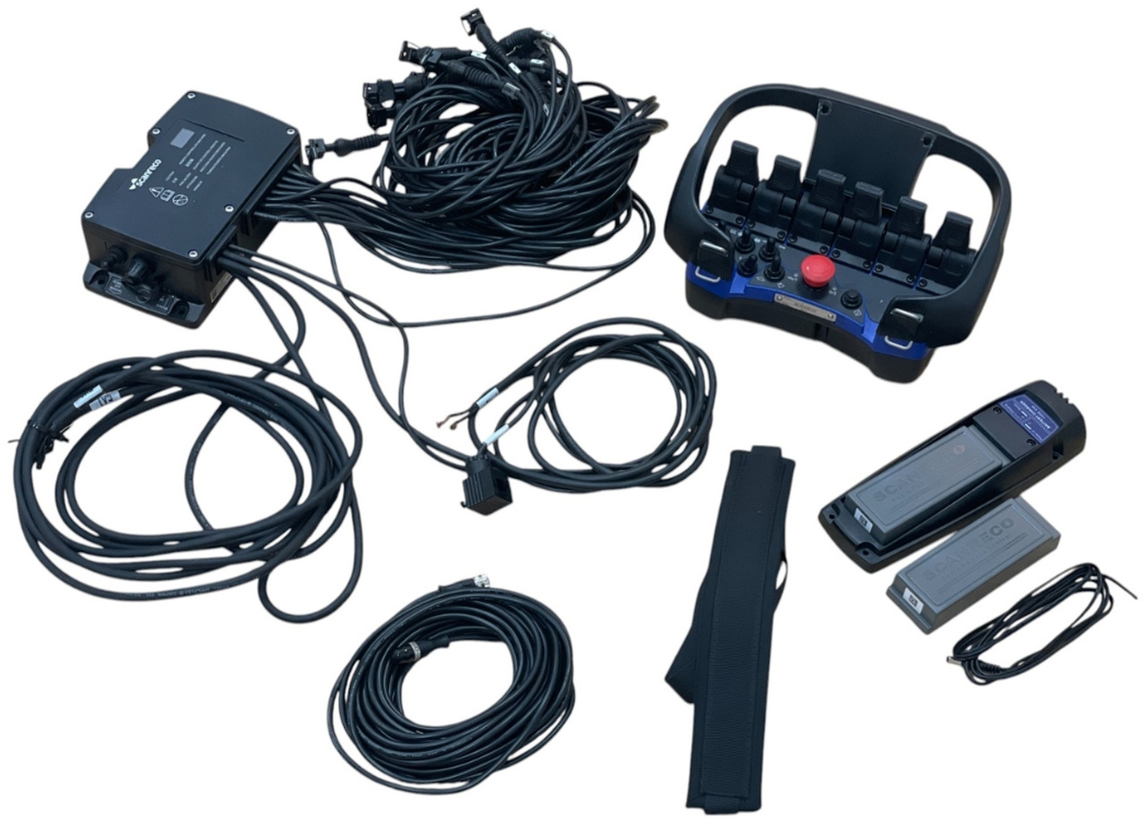 Nieuw Elektrisch systeem voor Autolaadkraan Remote control Scanreco for 6 functions RMS-01: afbeelding 1