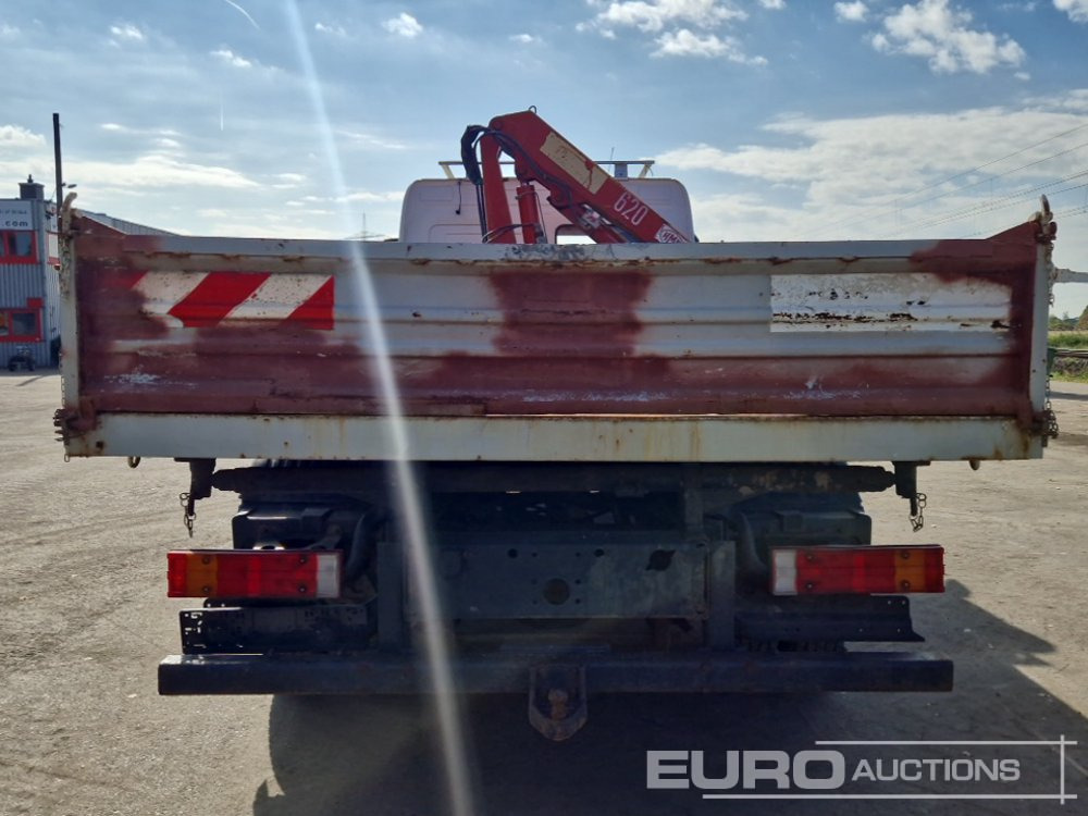 1999 Mercedes Atego - Vrachtwagen met open laadbak, Kraanwagen: afbeelding 4 1999 Mercedes Atego - Vrachtwagen met open laadbak, Kraanwagen: afbeelding 4