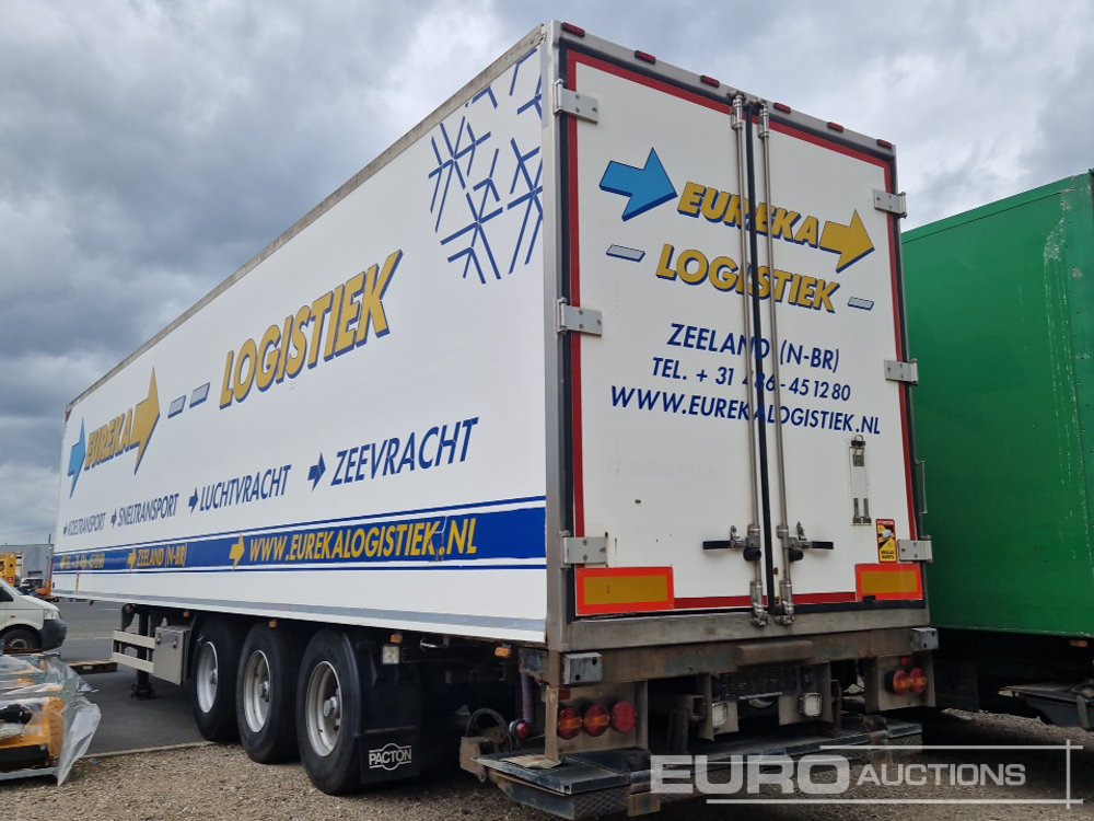 2008 Pacton 3 Axle Refridgerated Trailer, Carrier Maxima 1300, Dhollandia 1500kg Tail lift, Inside 2.70m Height(Dutch Reg. Docs. Available) - Koelwagen oplegger: afbeelding 2 2008 Pacton 3 Axle Refridgerated Trailer, Carrier Maxima 1300, Dhollandia 1500kg Tail lift, Inside 2.70m Height(Dutch Reg. Docs. Available) - Koelwagen oplegger: afbeelding 2