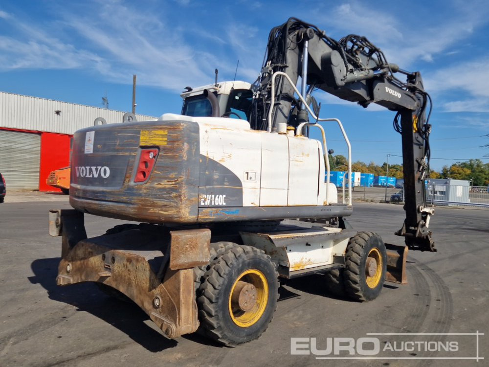 2011 Volvo EW160C - Mobiele graafmachine: afbeelding 5 2011 Volvo EW160C - Mobiele graafmachine: afbeelding 5