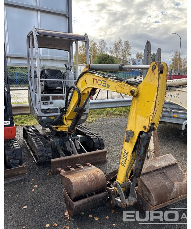 2011 Wacker Neuson 1703-2 - Minigraafmachine: afbeelding 1 2011 Wacker Neuson 1703-2 - Minigraafmachine: afbeelding 1