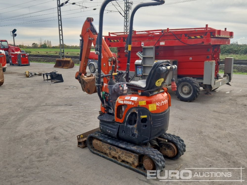 2012 Kubota U10-3 - Minigraafmachine: afbeelding 3 2012 Kubota U10-3 - Minigraafmachine: afbeelding 3