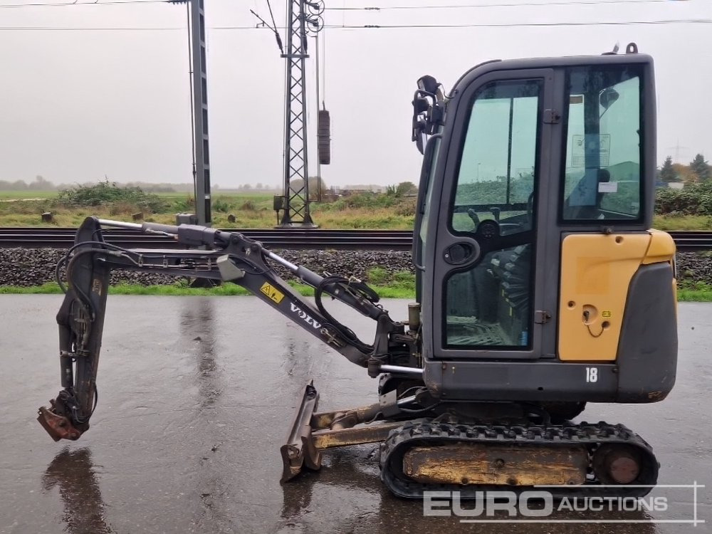 2012 Volvo EC18 - Minigraafmachine: afbeelding 2 2012 Volvo EC18 - Minigraafmachine: afbeelding 2