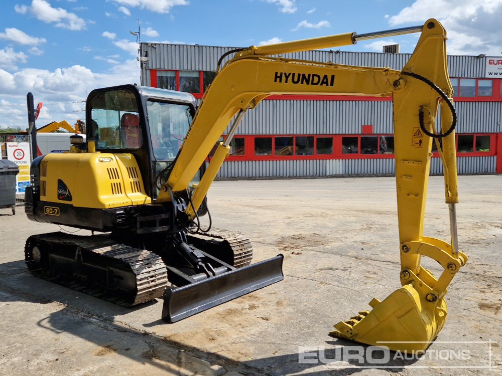 Minigraafmachine 2013 Hyundai R60-7: afbeelding 7