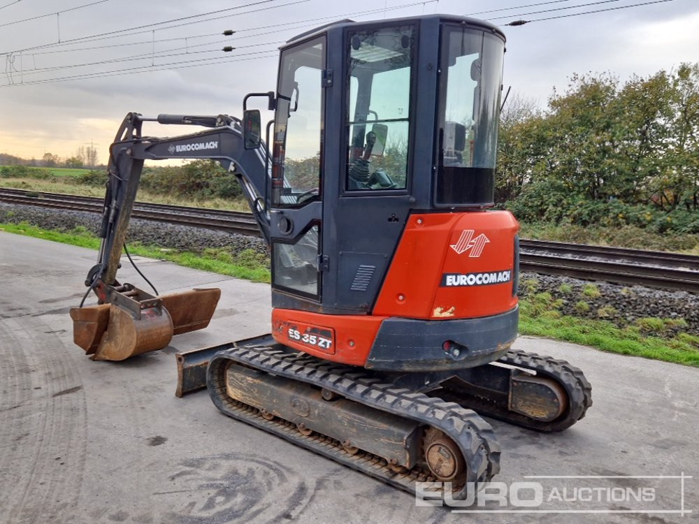 2014 Eurocomach ES35ZT - Minigraafmachine: afbeelding 3 2014 Eurocomach ES35ZT - Minigraafmachine: afbeelding 3