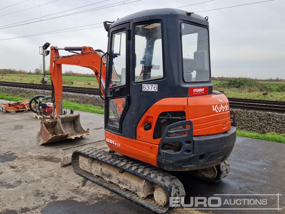 2014 Kubota KX101-3 A3 - Minigraafmachine: afbeelding 3 2014 Kubota KX101-3 A3 - Minigraafmachine: afbeelding 3