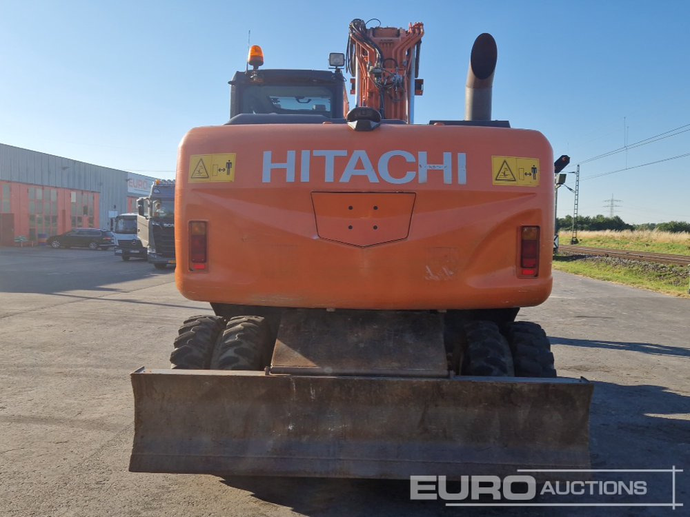 2015 Hitachi ZX190W-5B - Mobiele graafmachine: afbeelding 4 2015 Hitachi ZX190W-5B - Mobiele graafmachine: afbeelding 4
