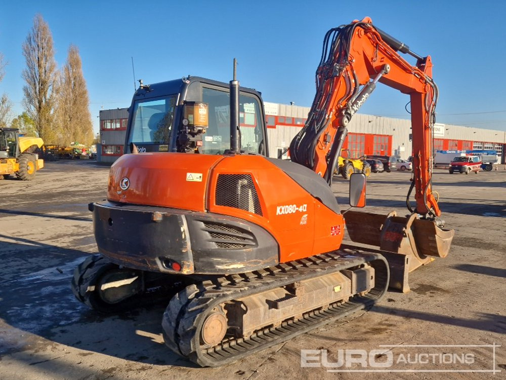 2016 Kubota KX080 - Minigraafmachine: afbeelding 5 2016 Kubota KX080 - Minigraafmachine: afbeelding 5