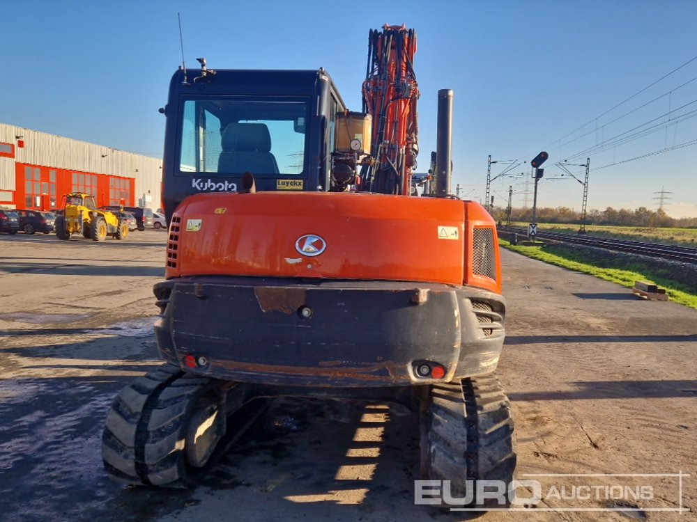 2016 Kubota KX080 - Minigraafmachine: afbeelding 4 2016 Kubota KX080 - Minigraafmachine: afbeelding 4