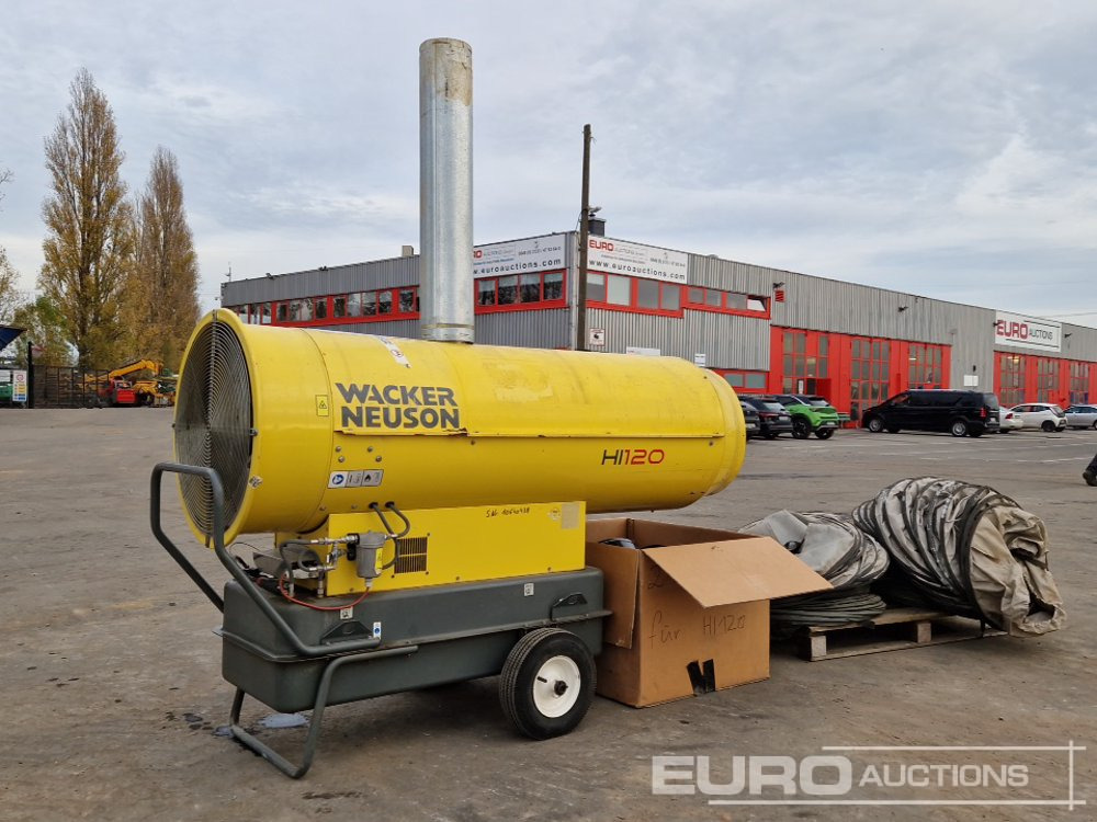 2016 Wacker Neuson HI 120 Space Heater with 2-Way Distributor and Heating Hoses - Bouwkachel: afbeelding 3 2016 Wacker Neuson HI 120 Space Heater with 2-Way Distributor and Heating Hoses - Bouwkachel: afbeelding 3