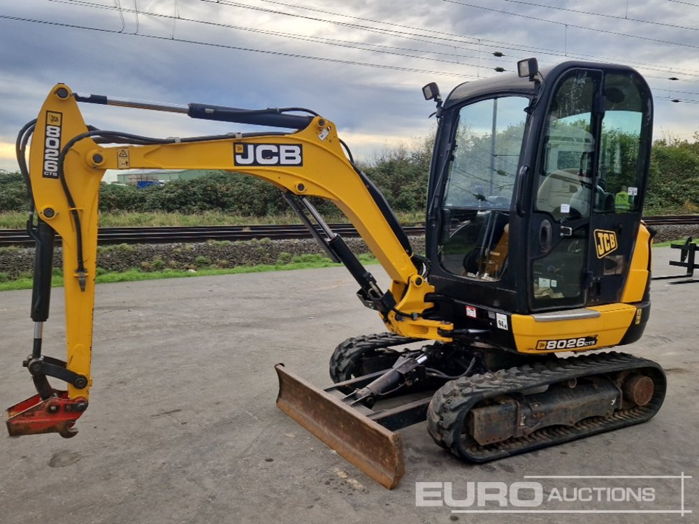 2018 JCB 8026 CTS - Minigraafmachine: afbeelding 1 2018 JCB 8026 CTS - Minigraafmachine: afbeelding 1