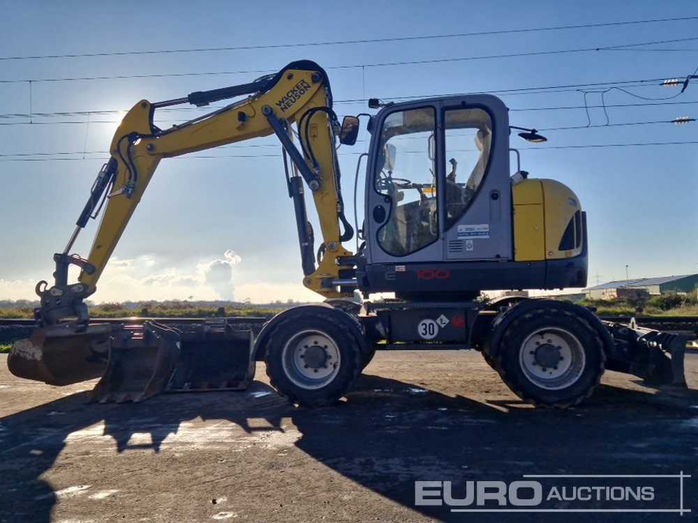 2018 Wacker Neuson EW100 - Mobiele graafmachine: afbeelding 2 2018 Wacker Neuson EW100 - Mobiele graafmachine: afbeelding 2