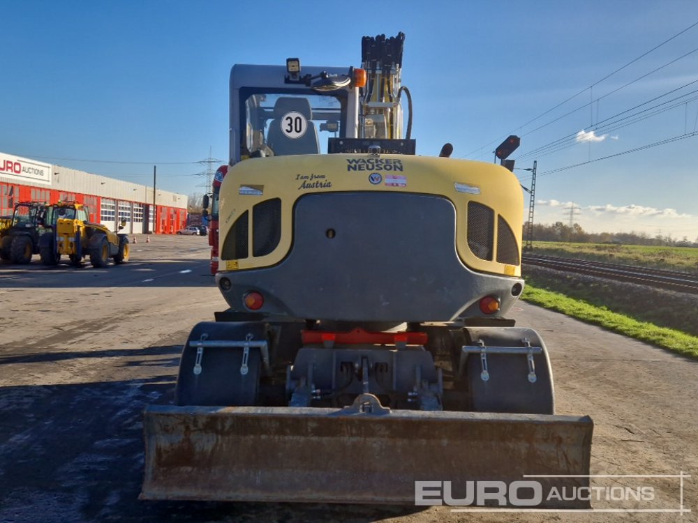 2018 Wacker Neuson EW100 - Mobiele graafmachine: afbeelding 4 2018 Wacker Neuson EW100 - Mobiele graafmachine: afbeelding 4