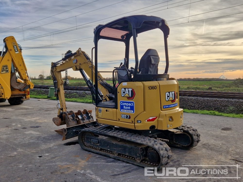 2021 CAT 302.7 - Minigraafmachine: afbeelding 3 2021 CAT 302.7 - Minigraafmachine: afbeelding 3