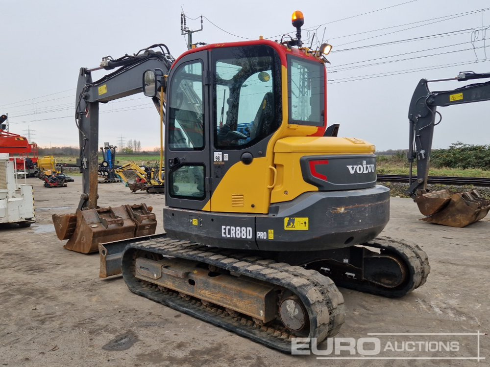 2021 Volvo ECR88D - Minigraafmachine: afbeelding 3 2021 Volvo ECR88D - Minigraafmachine: afbeelding 3